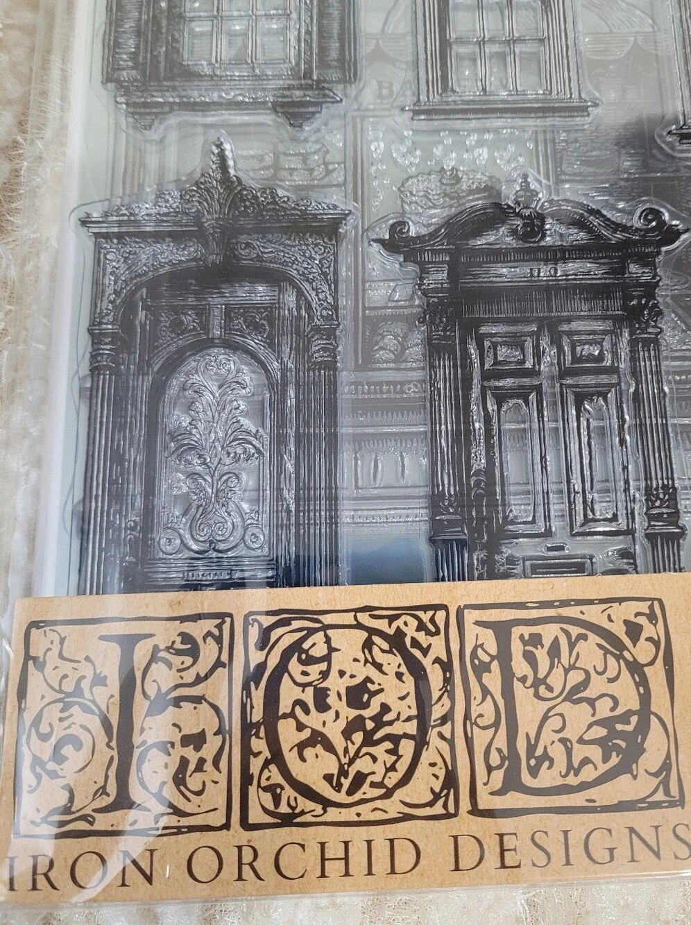 NEW IOD Iron Orchid Designs Portobello Road 2023 Stamp Set 2 Sheet Set 12 x 12
